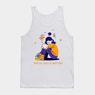 Mental Health Matters - Planets Tank Top